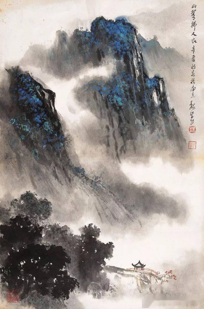 金陵大家魏紫熙,50张山水画作品精选!