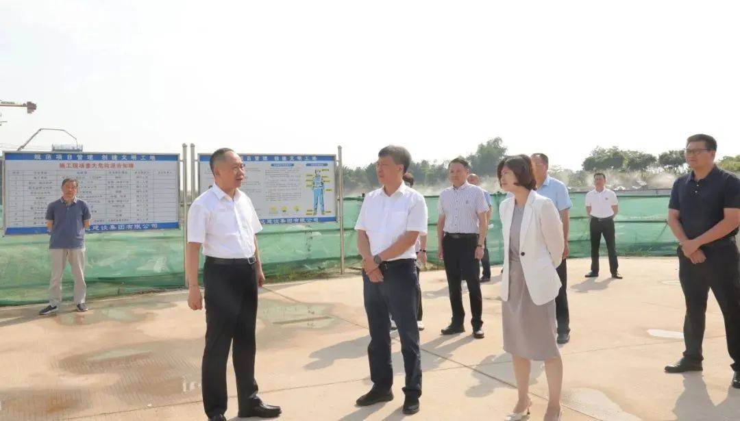 5月16日,华安县与芗城区开展山海协作党政领导互访调研活动.