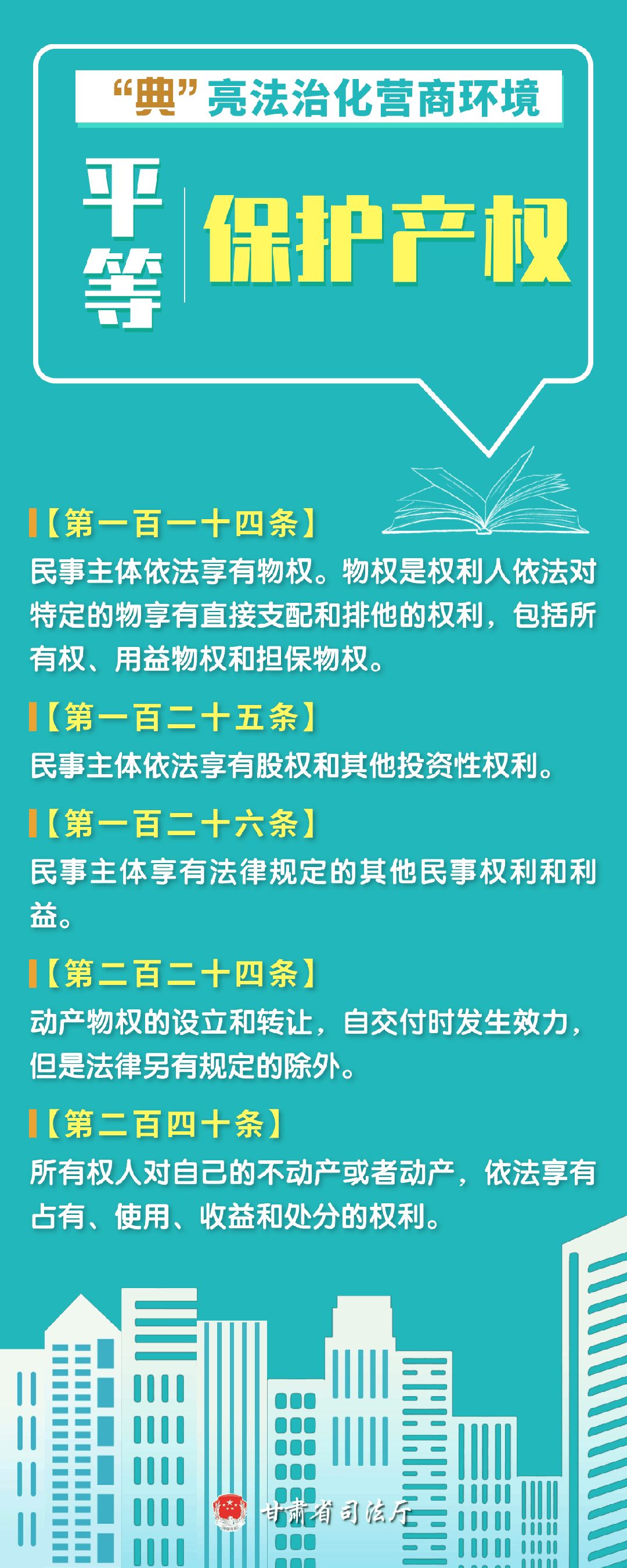 民法典宣传月丨事关优化营商环境 《中华人民共和国民法典》有这些规