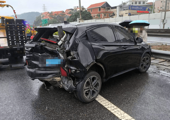 沈海高速事故图片