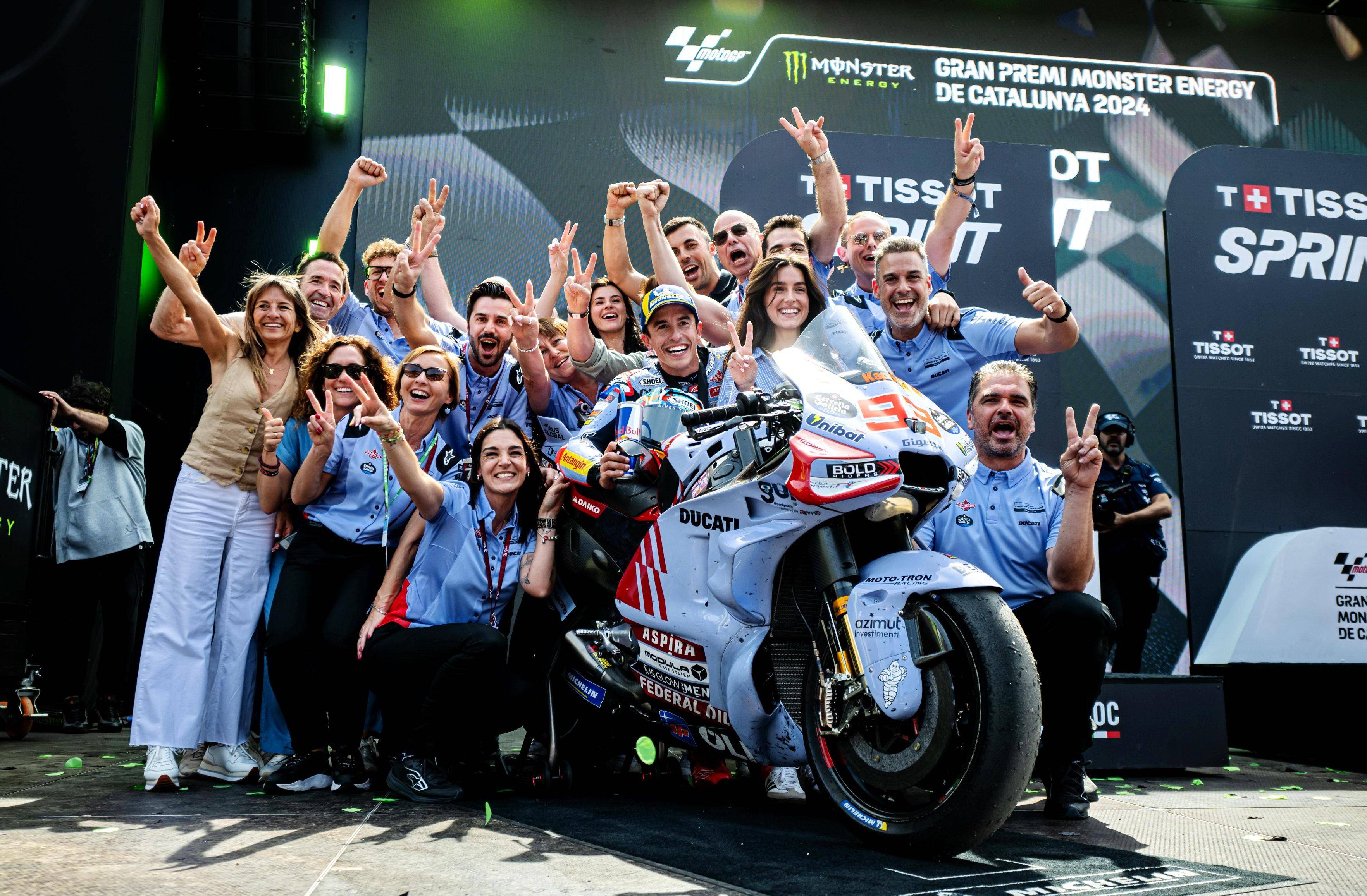 友力企业 you-all:勇夺 2024 motogp 加泰罗尼亚站冲刺赛亚军