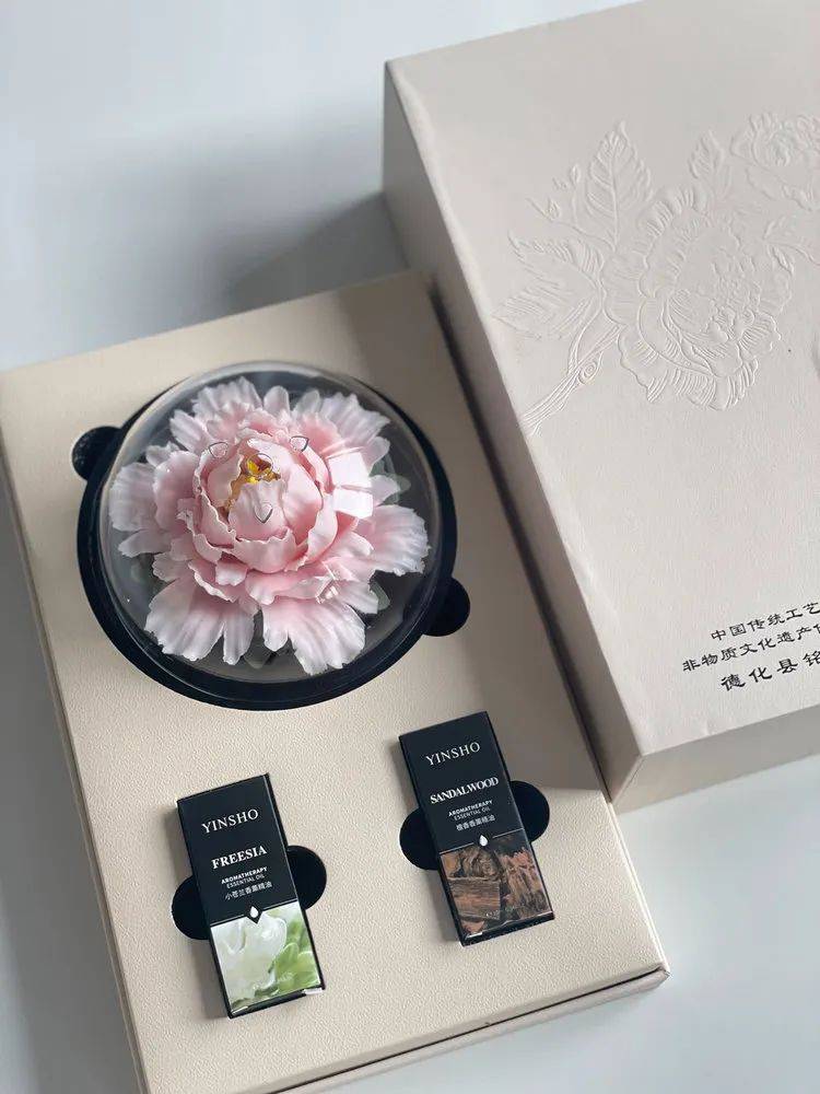 不凋零的牡丹花,99元拿下!传承千年的非遗工艺,瓷器上的国色天香