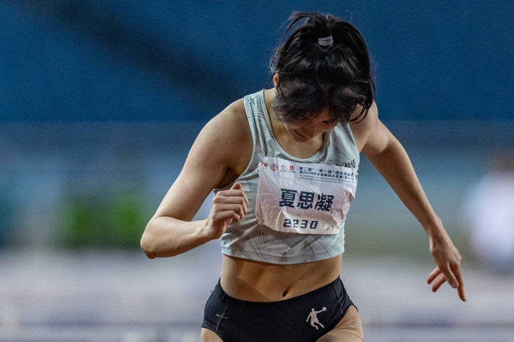 全国大奖赛第五站:夏思凝夺得女子100米栏冠军