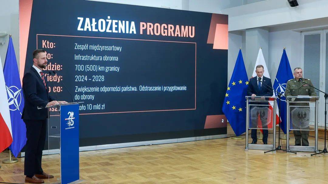 瓦迪斯瓦夫·科西尼亚克-卡梅斯表示,波兰将斥资100亿兹罗提(约合25