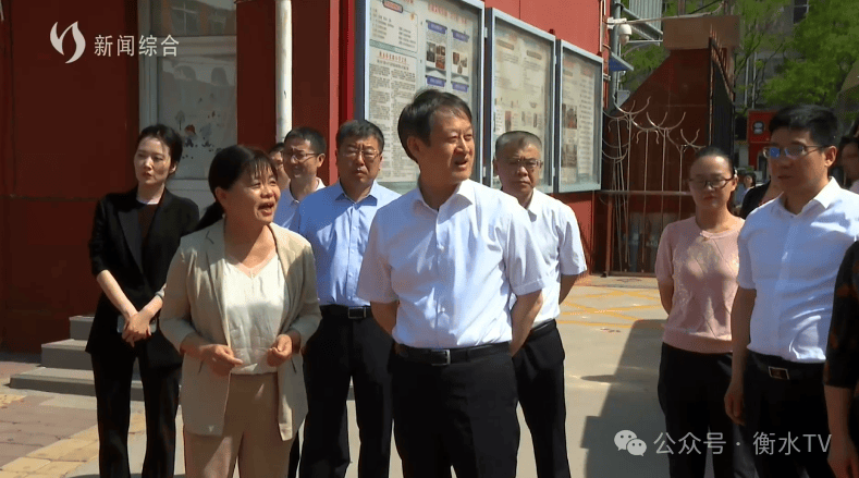 吴晓华开展"六一"走访慰问寄语全市少年儿童