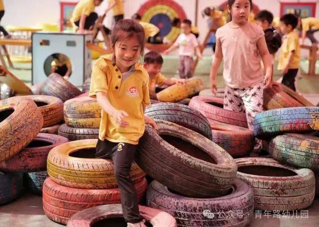 请看青年路幼儿园庆六一"运动 游戏"大融合活动!