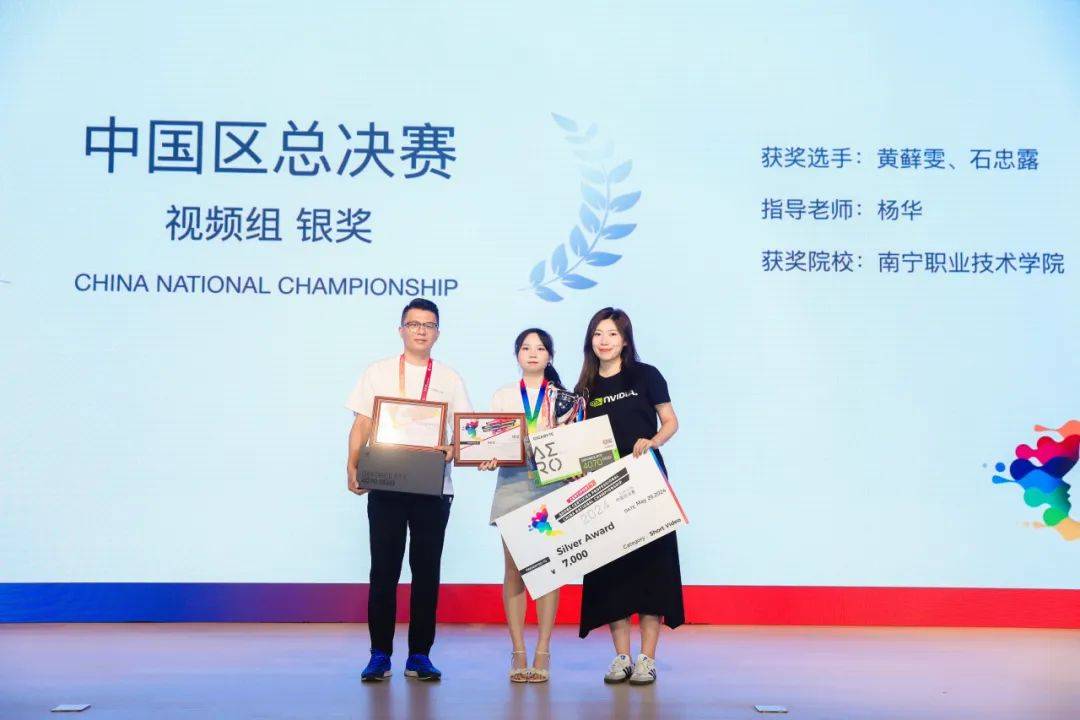 本次大赛中,由我校传媒学院刘馨予,欧阳光曦,杨华老师指导,黄藓雯,石