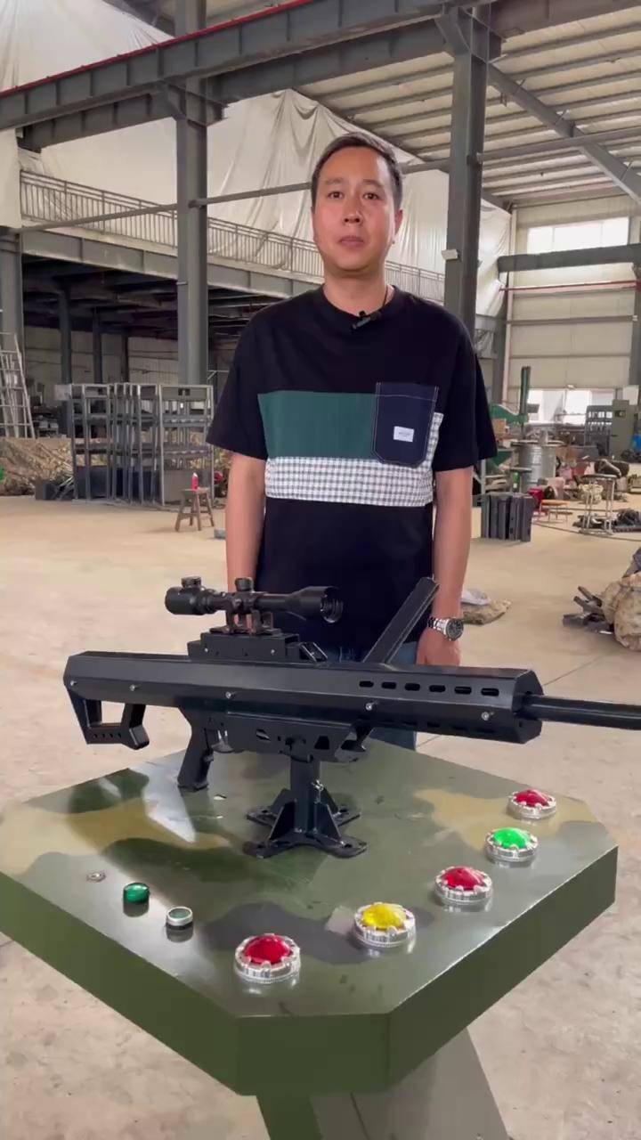 游艺气炮枪设备厂家改款升级巴雷特介绍 游乐设备 游乐项目 儿童玩具