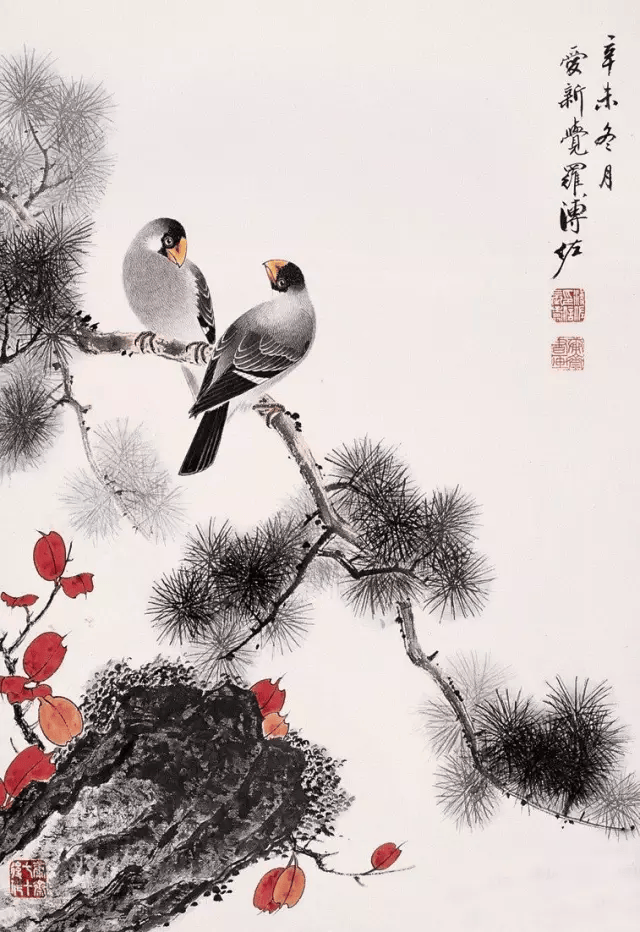 这画,干净,有意境!