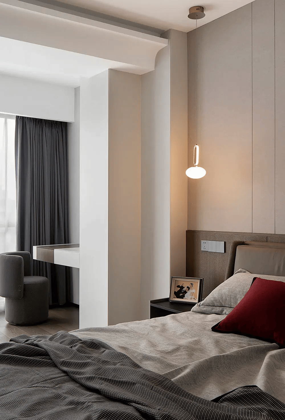 130㎡现代简约,温暖治愈的居家港湾