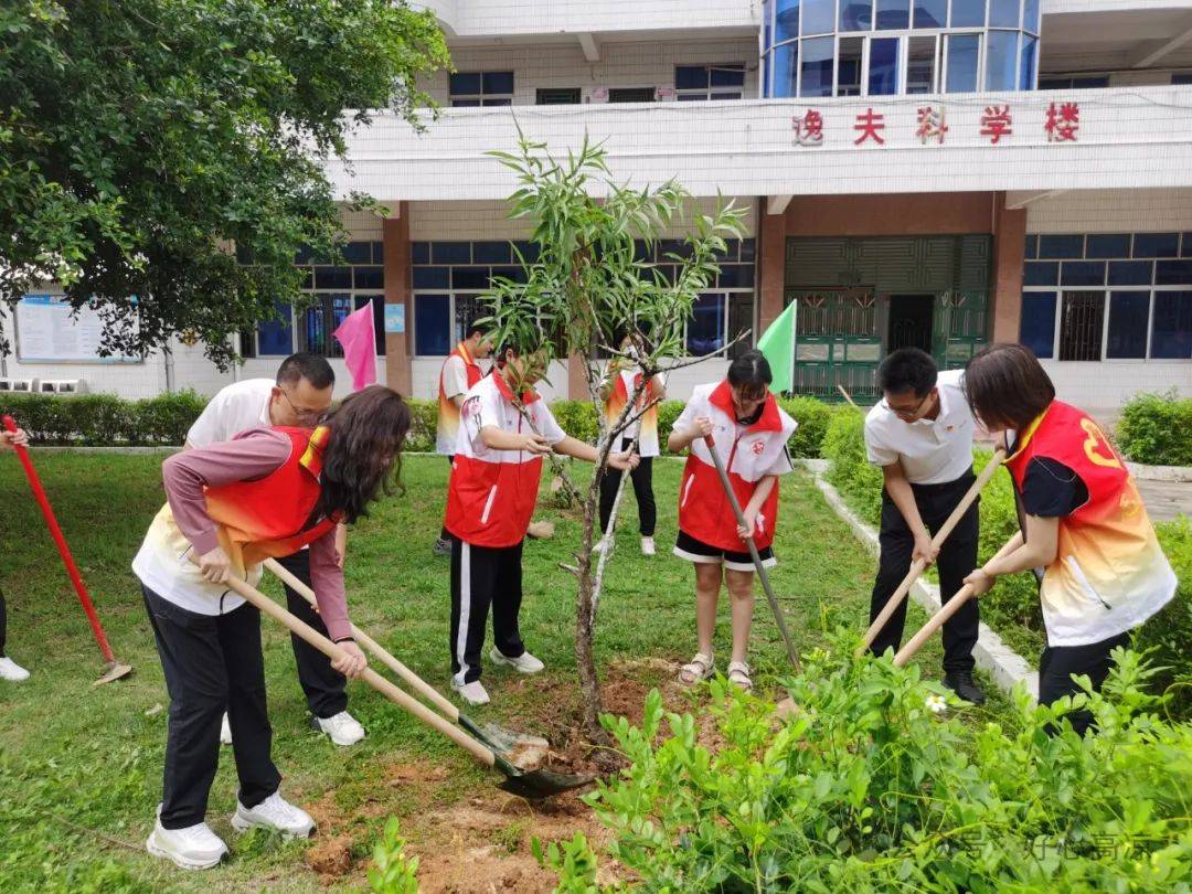 【百千万工程】粤海万亚公司,粤海天河城与高州分界一中,分界中心学校