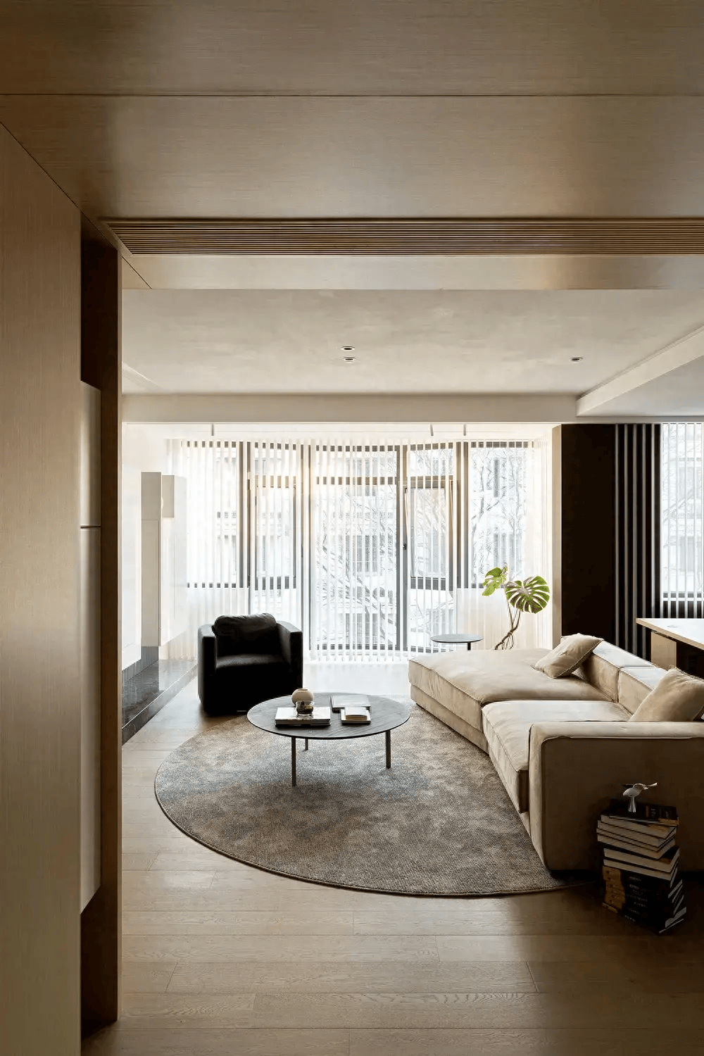 266㎡极简现代风,松弛自如的居家氛围