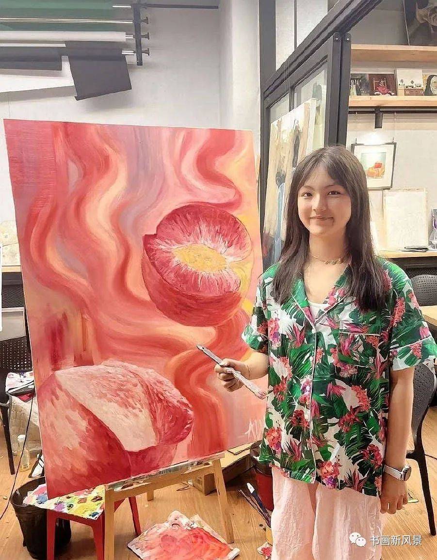 王诗龄的这幅画,居然100万,值吗?