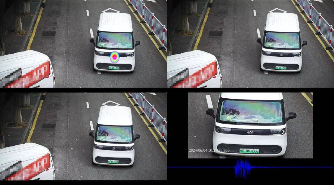 6月4日10时许,韩某驾驶闽ddk1266小车在育秀路湖滨北路路口违法鸣笛被