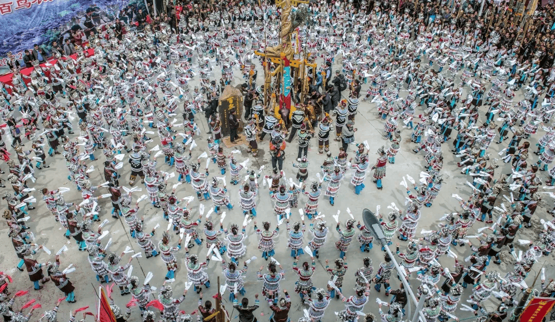 贵州巫泥踩芦笙图片