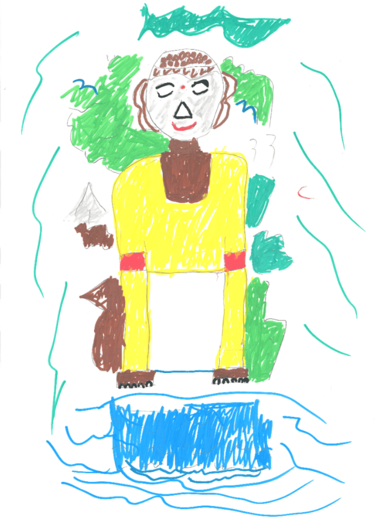 我心中的世界文化遗产丨乐山大佛公益小画家绘画作品展播(三)