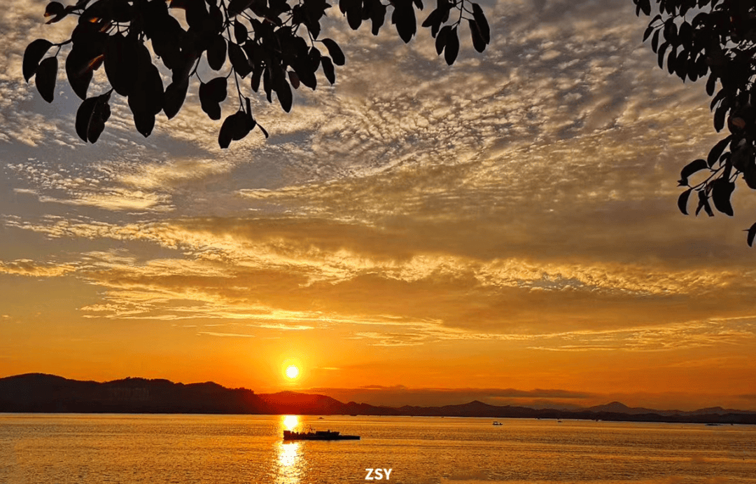 西湾城市沙滩 夏日傍晚的欢乐集结地