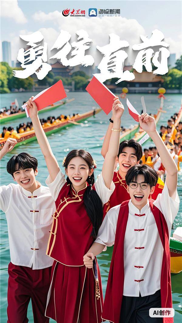 ai海报 | 恰同学少年 风华正茂