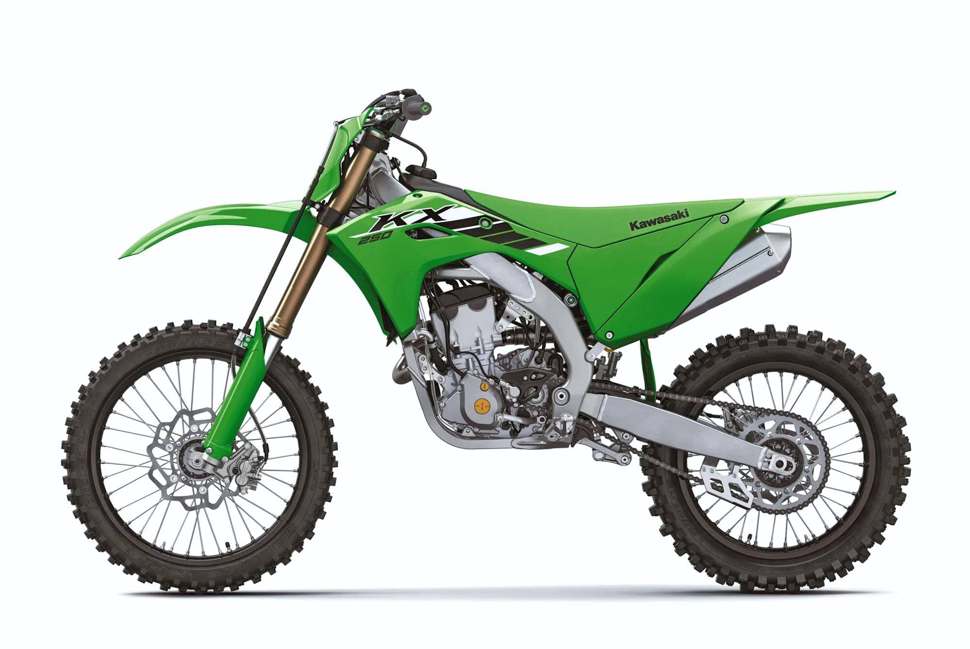 kawasaki 发布新一代市售越野赛车 2025 kx250