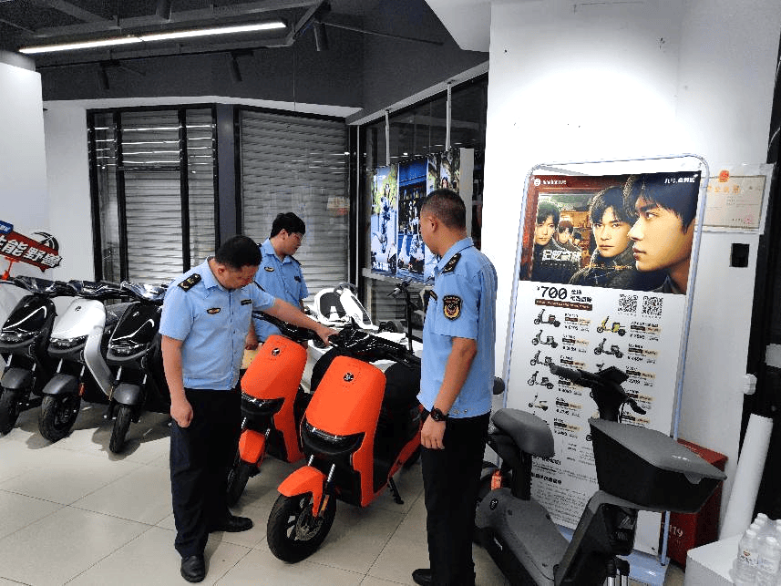 安海镇持续开展电动自行车专项检查行动