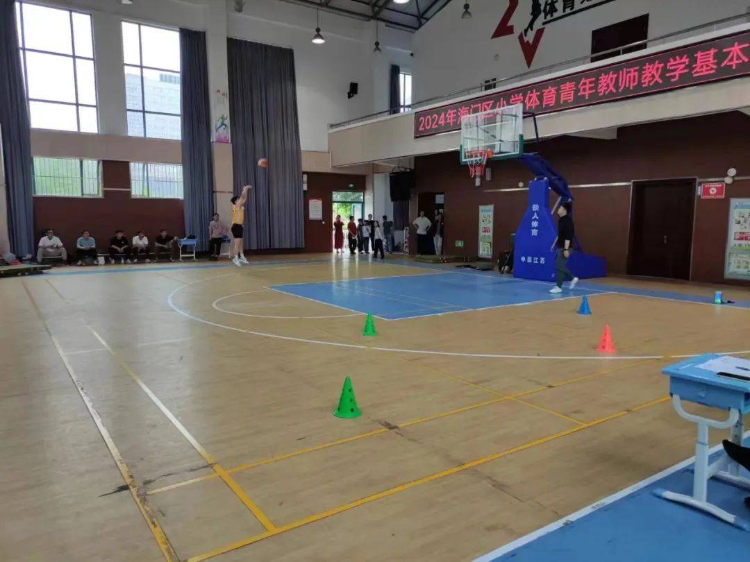 展体育教师风采,促教学技能提升——2024年海门区小学体育青年教师