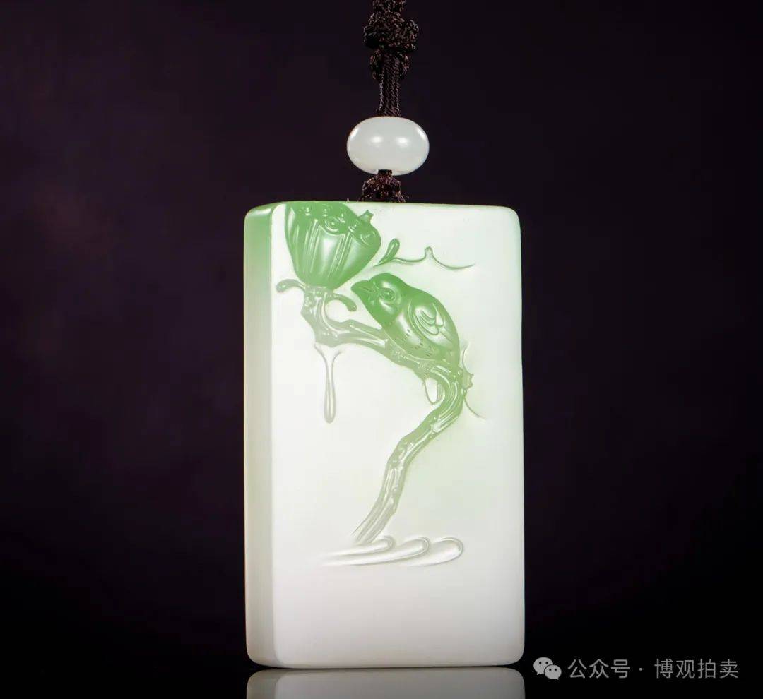 淡柔情于俗内,负雅志于高云_和田玉_作品_造型