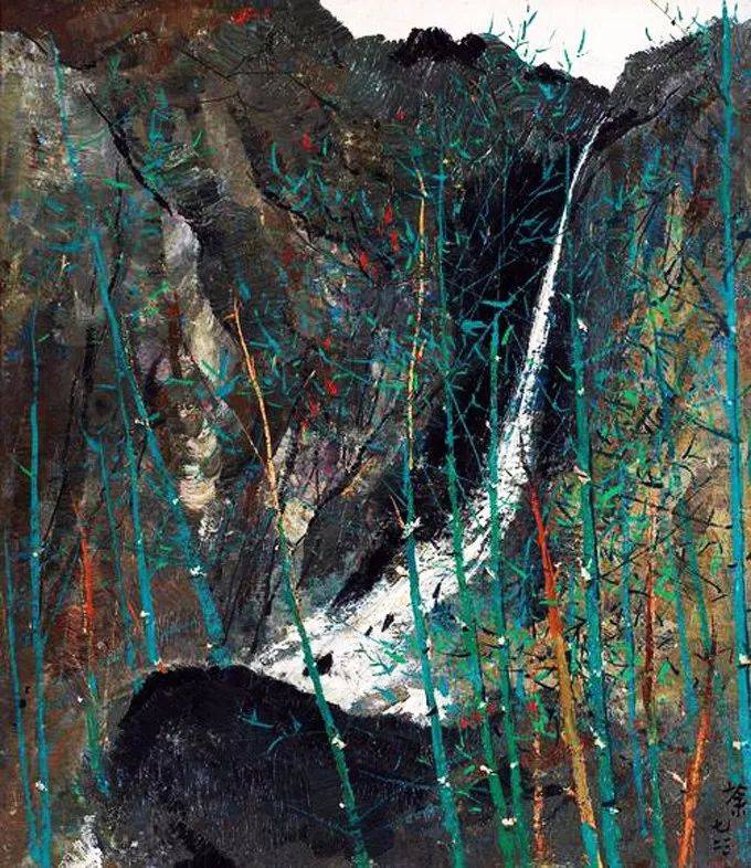 吴冠中更多油画作品欣赏以上是我对吴先生的零碎的感念.