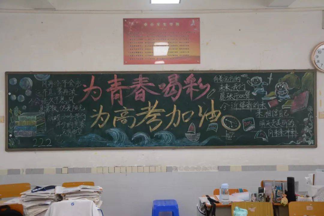 高一高二黑板报评选活动