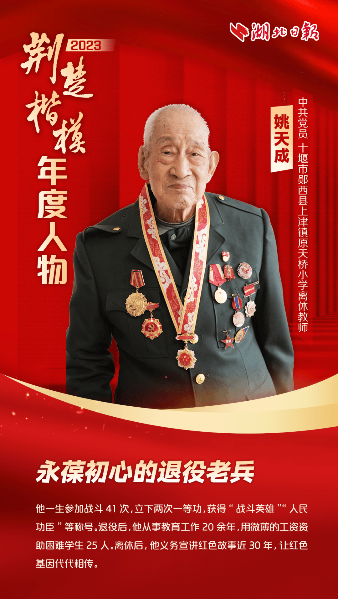 【公益宣传】荆楚楷模2023年度人物揭晓!