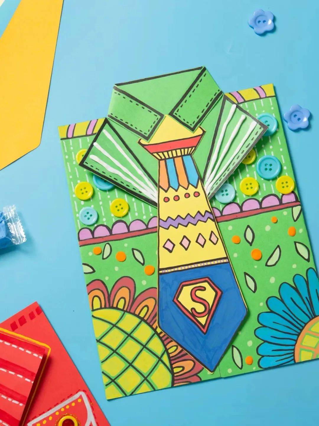 父爱如山,手作传情— 金翅膀儿童教育邀您共庆父亲节!