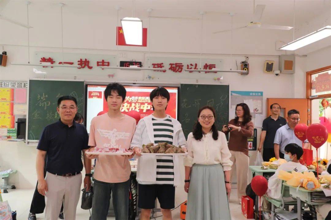 【向恒·德育】家校合力暖心助考 初三中考一举高"粽"——记石湖中学