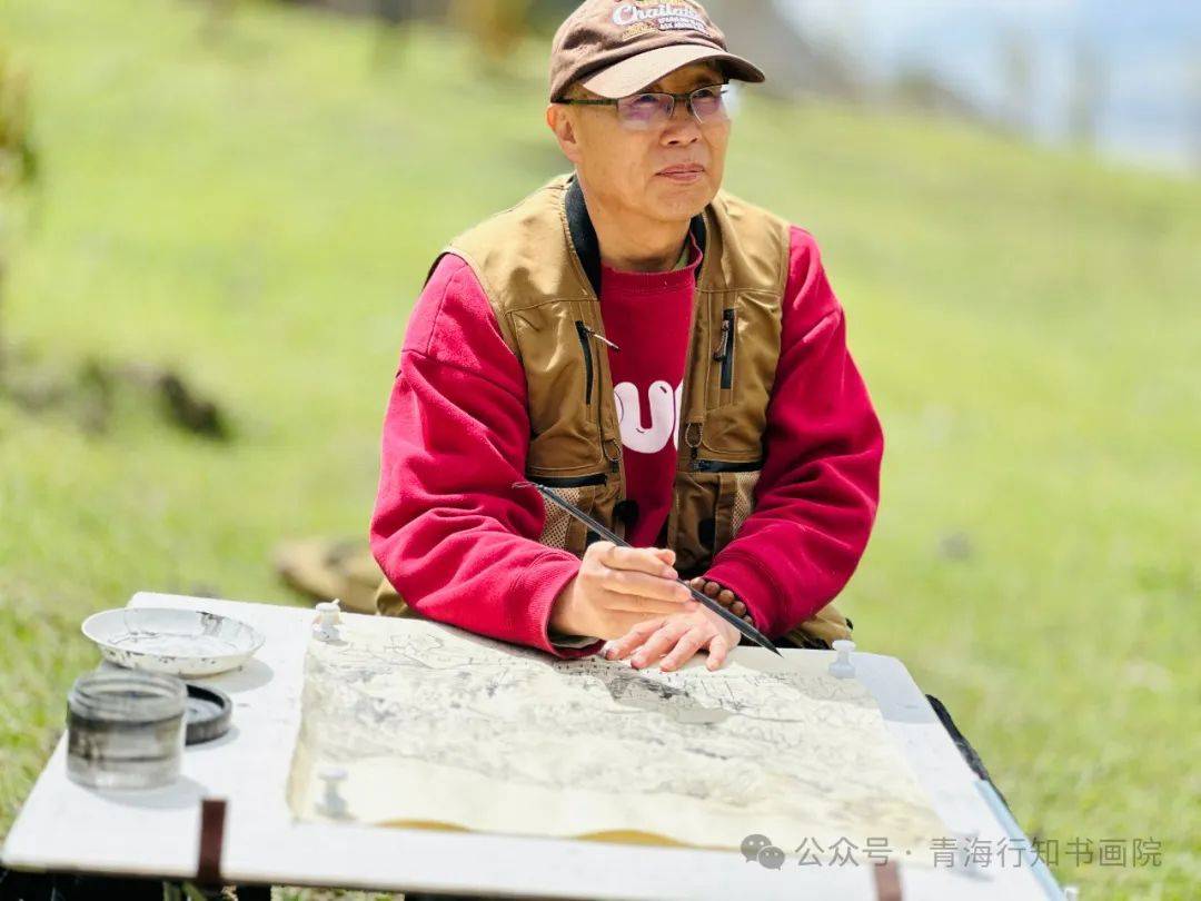 青海书画家走进乌兰写生采风作品集锦