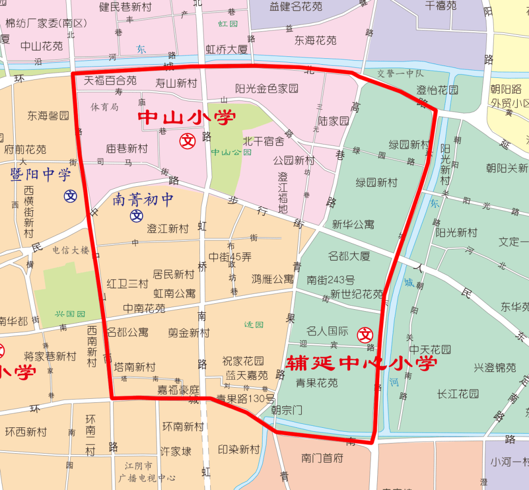 江阴夏港街道地图图片