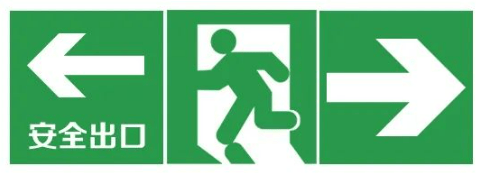 的地面上或靠近地面墙上设置的为人员安全疏散提供疏散指示的发光标志