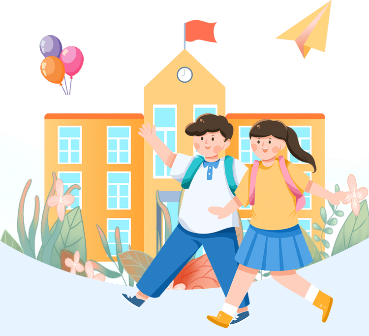 你将在二实验充满活力,智慧的校园里,开始你的三年之