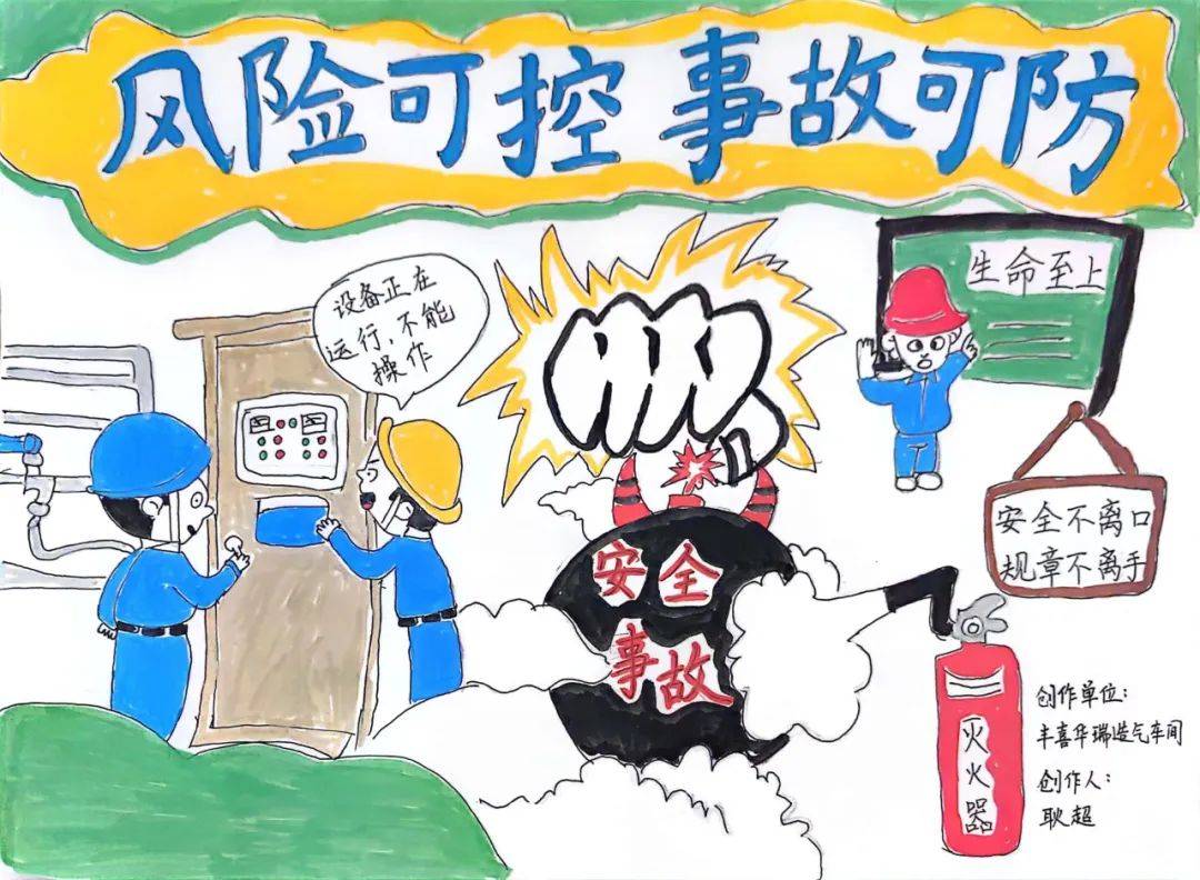 潞安化工安全理念主题《员工话与画》二季度优秀作品展示(一)