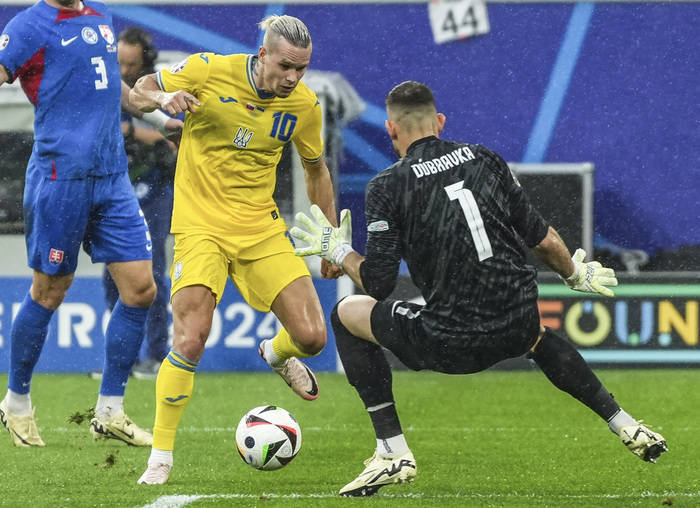 乌克兰2：1逆转斯洛伐克，E组压力给到比利时 | 欧洲杯战报