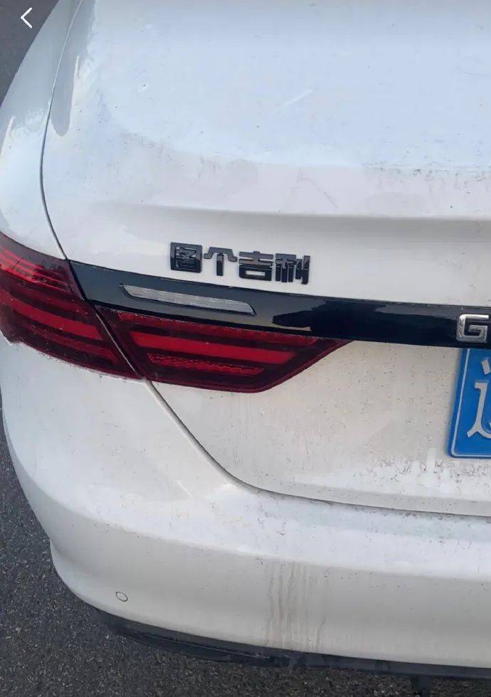 纯秦少女?汽车尾标搞笑大赛,你认为哪个最有创意?