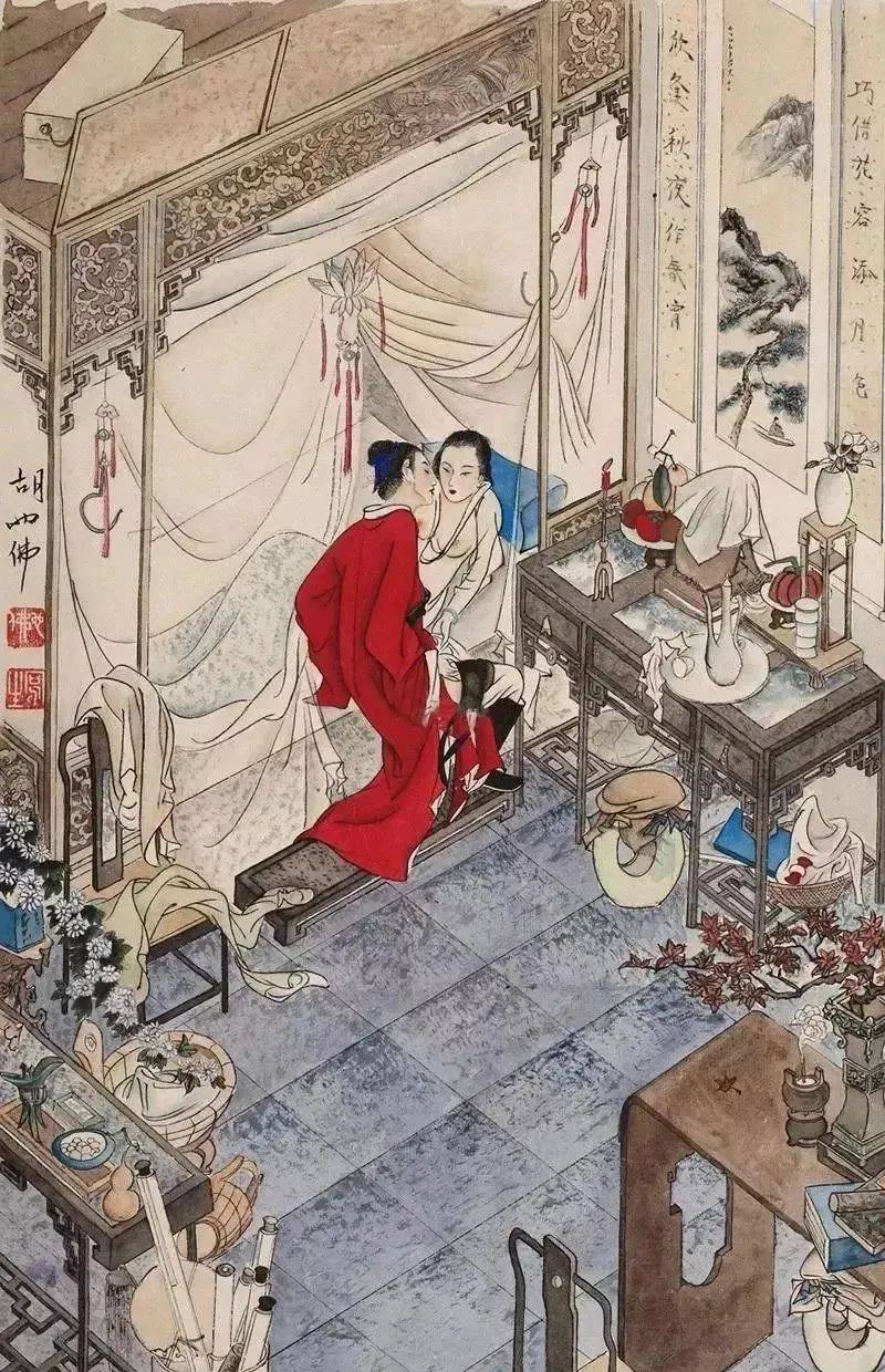 民国"小黄画"第一人,为10两黄金作《金瓶梅秘戏图》,意外成就经典!
