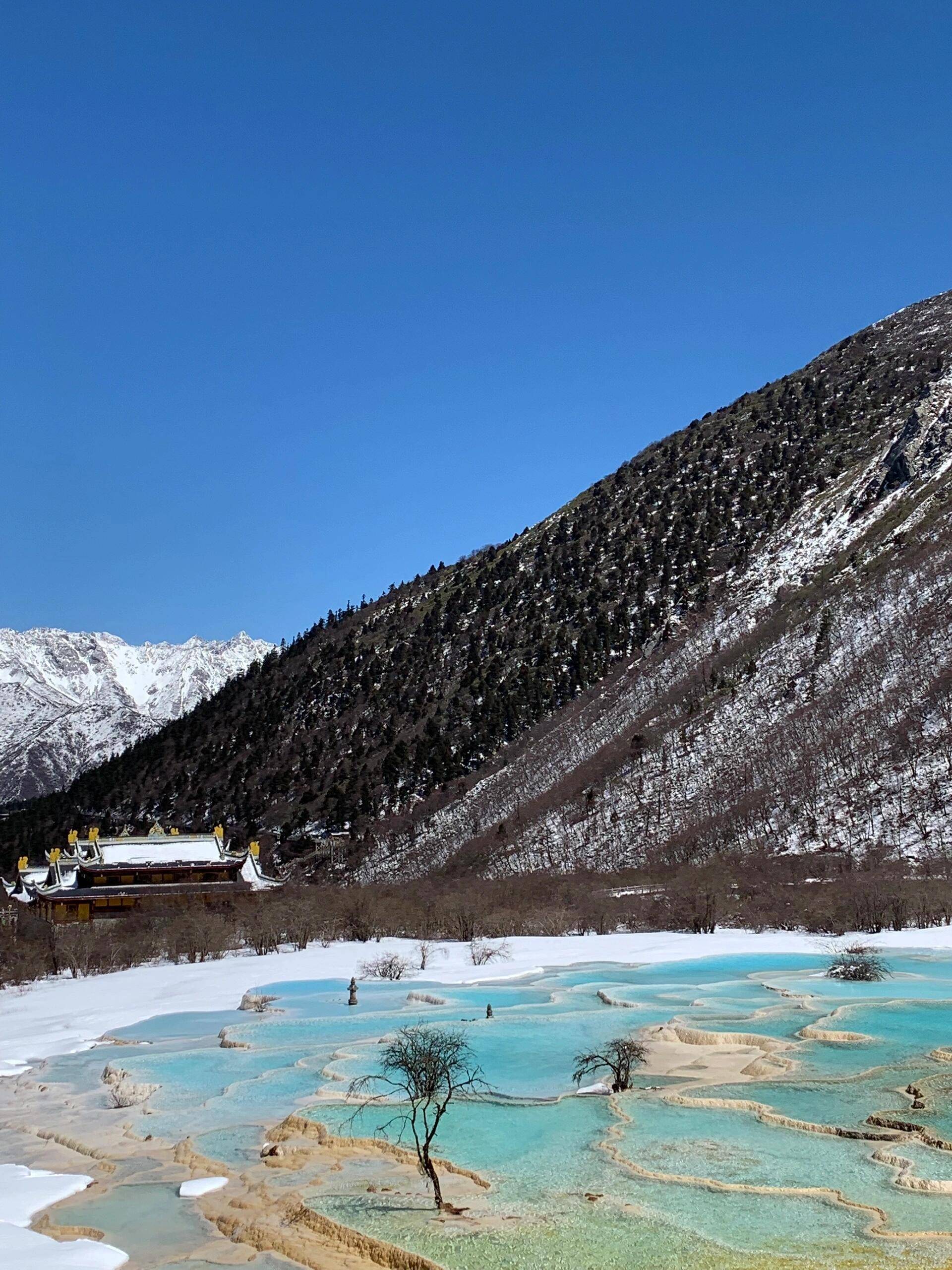 九寨沟夏季风景图片图片