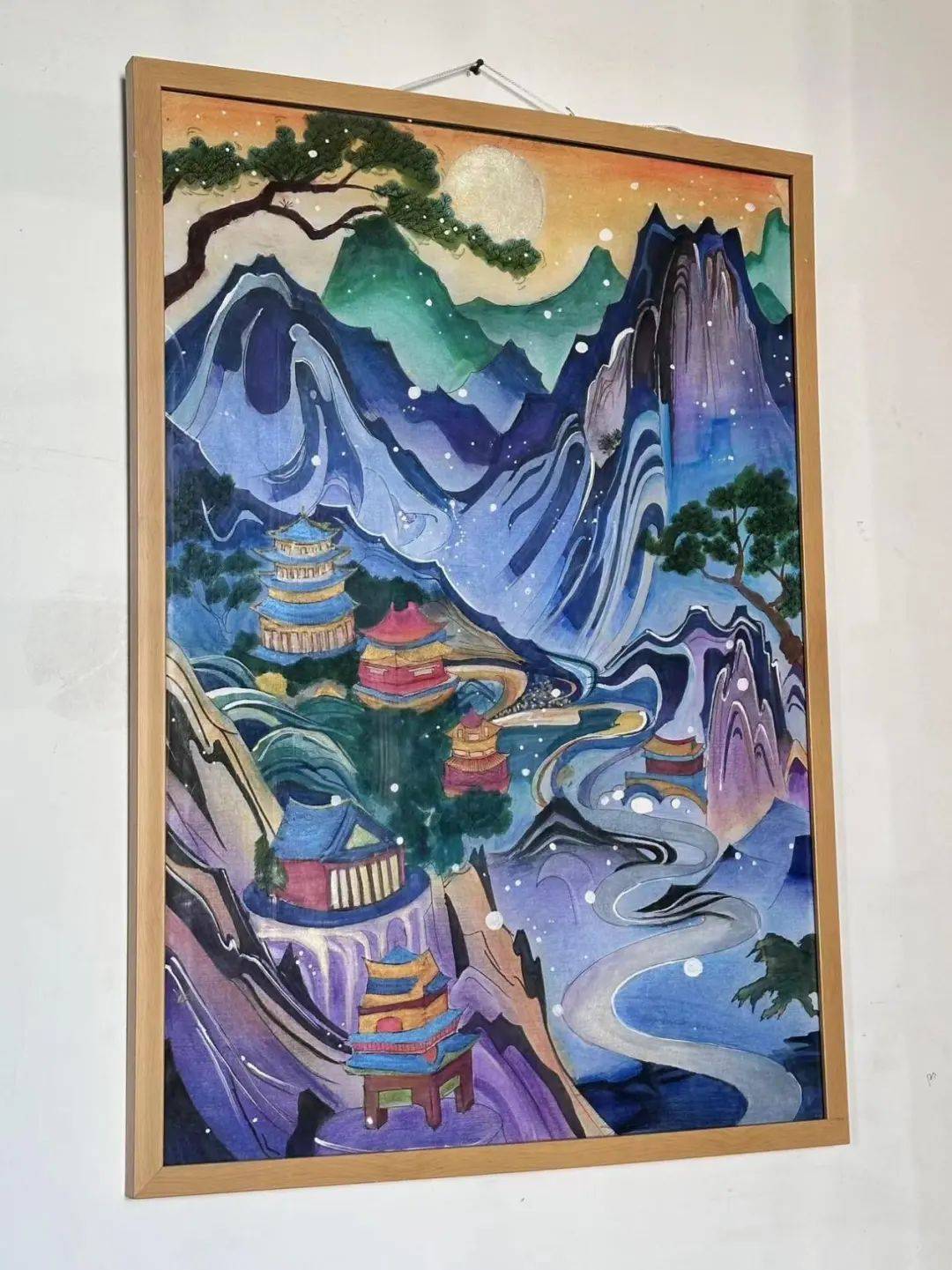 保师附校初中部期末美术课绘画成果展