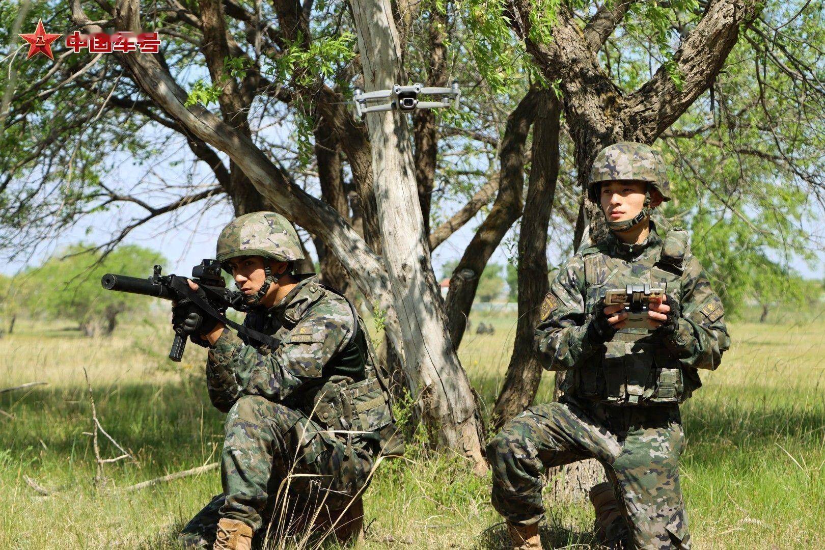 战斗力满格!直击武警野外驻训瞬间
