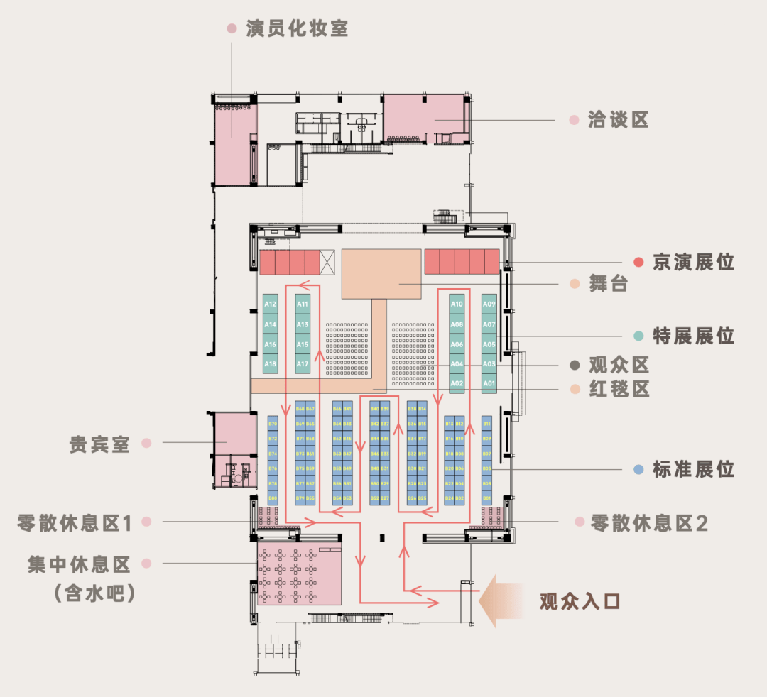 展览馆平面布局图片