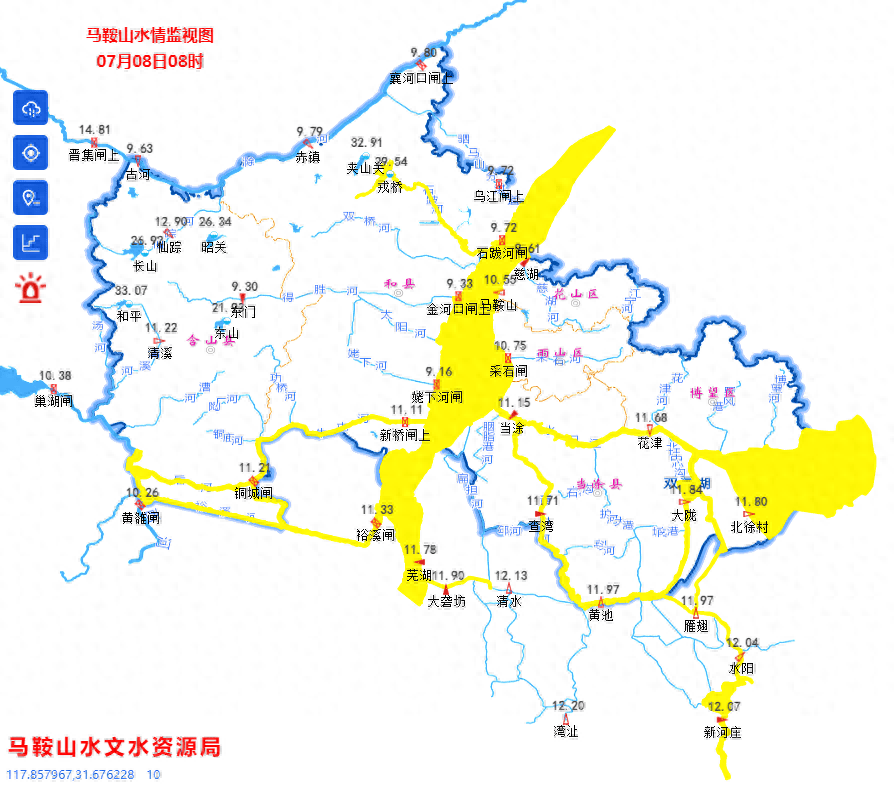 老岚水库位置图图片