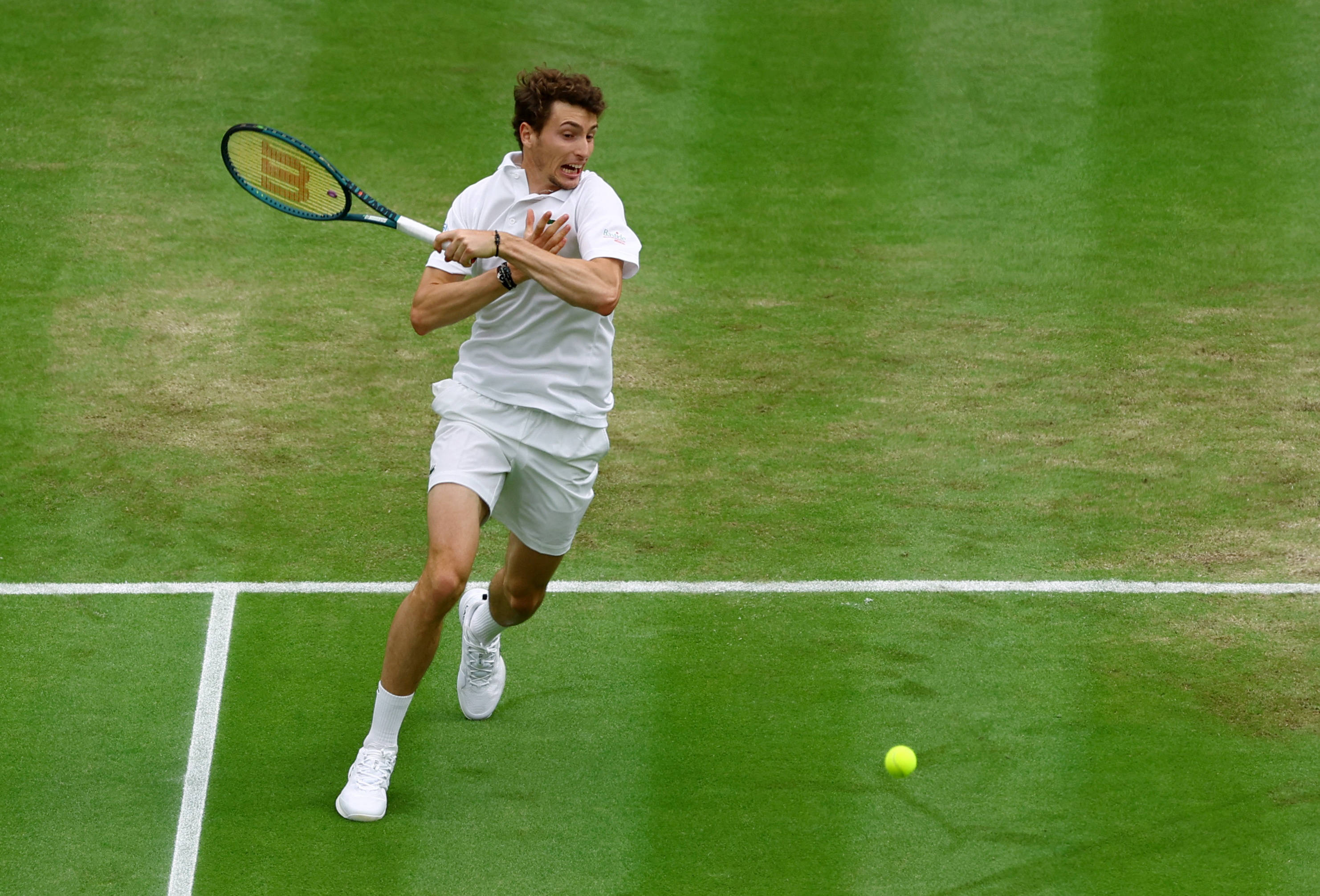 网球——温网:阿尔卡拉斯晋级男单八强