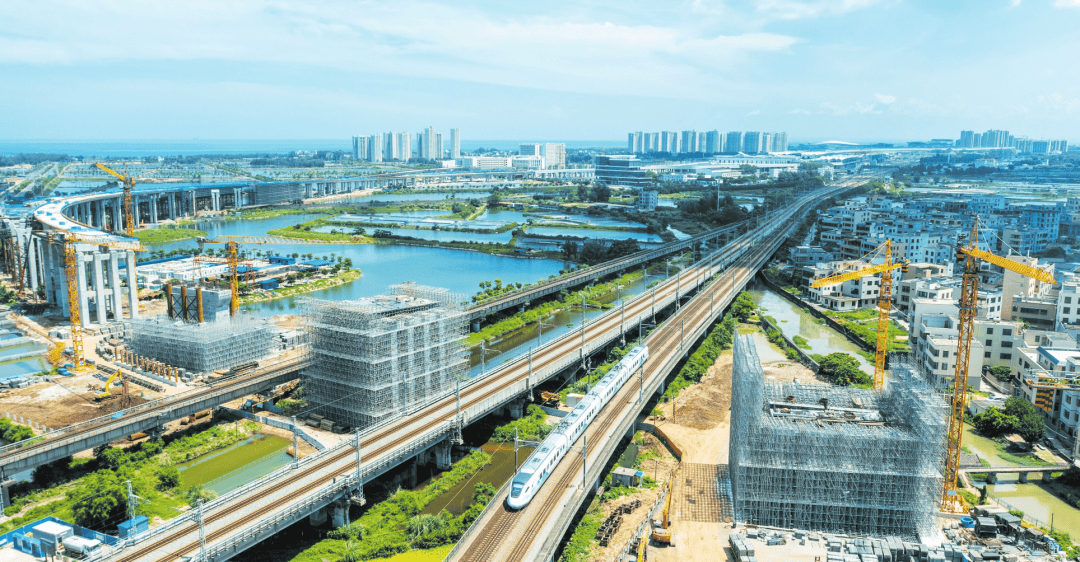 海口这一封关运作项目建设实现“双过半”!更多进展→_海南_施工_智慧