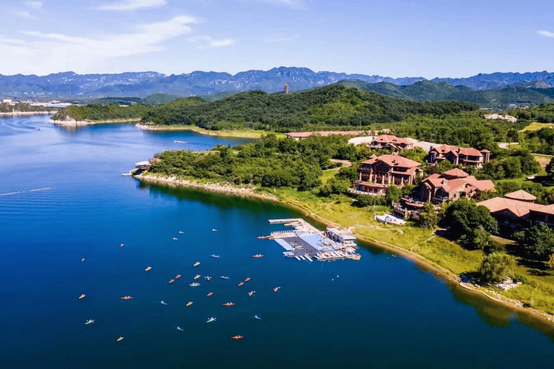 金海湖山水文园图片