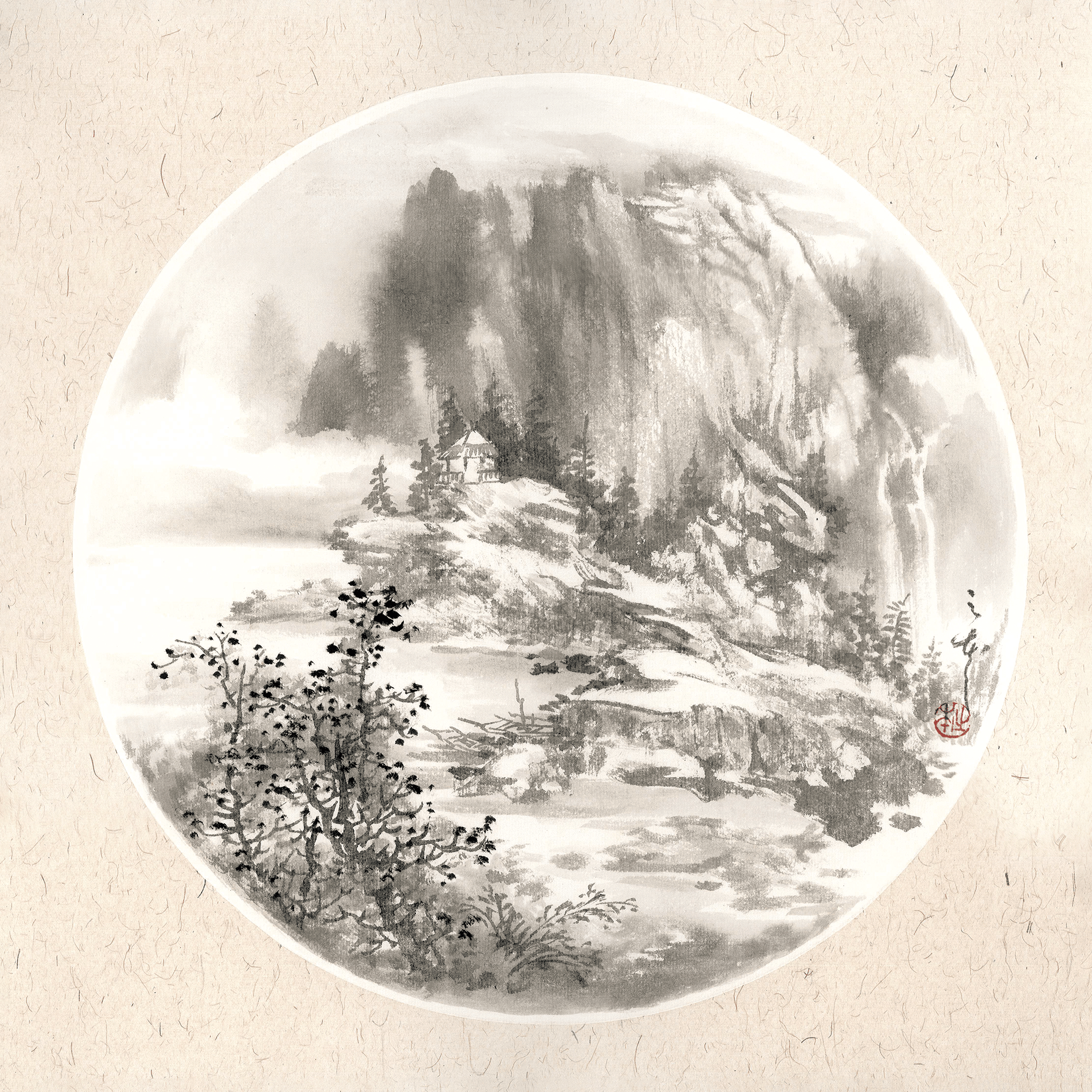 长夏清风——林之本山水画小品展