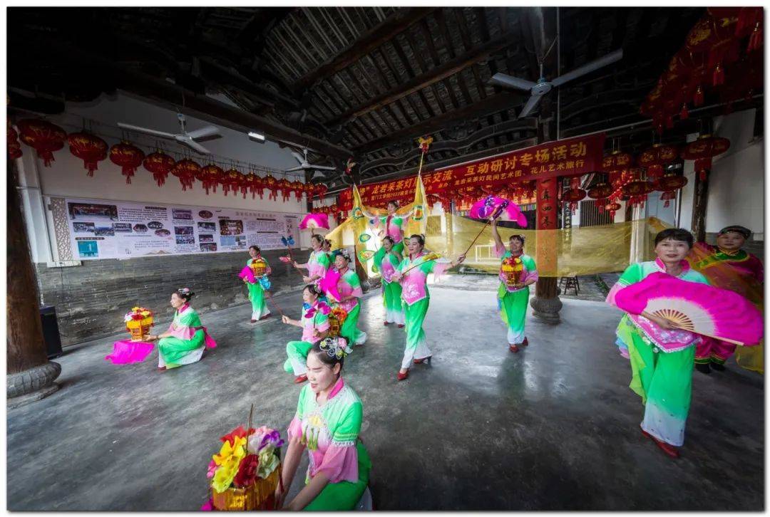 各地动态丨山海缘龙岩采茶灯展示交流,互动研讨专场活动圆满落幕