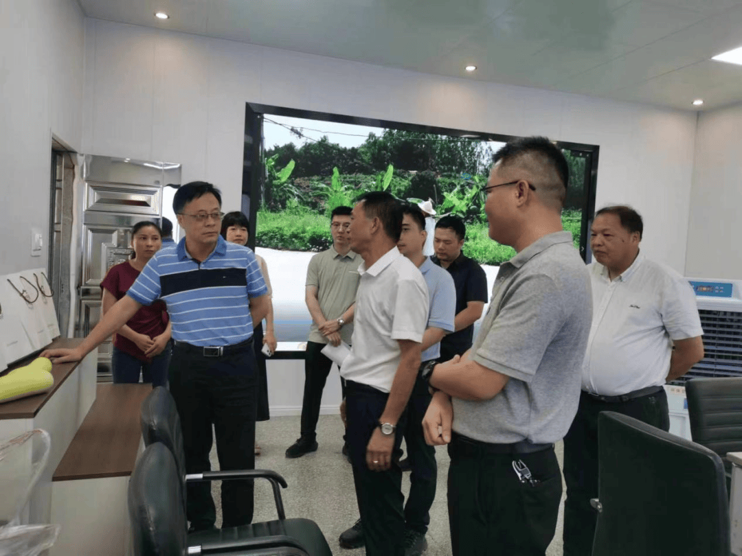 省农业农村厅一行到我市开展农业产业强镇,"一村一品"调研指导工作